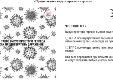 Профилактика вируса простого герпеса